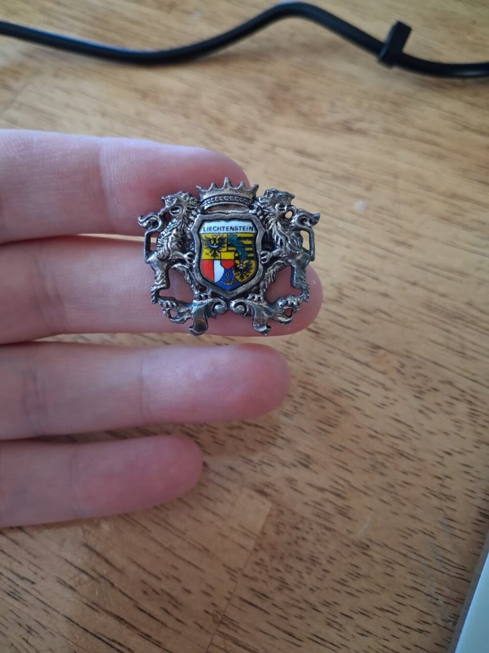 Vintage Liechtenstein brooch
